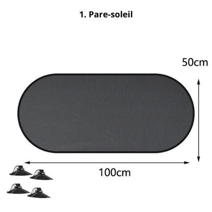 Pare soleil voiture | SunPal™ - Nathalie Thibeault